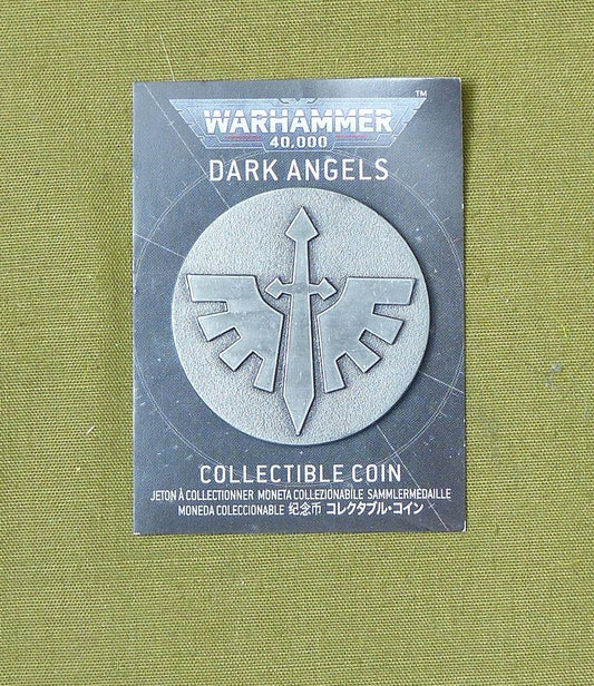 Dark Angels - Warhammer Collectable Coin #Y6