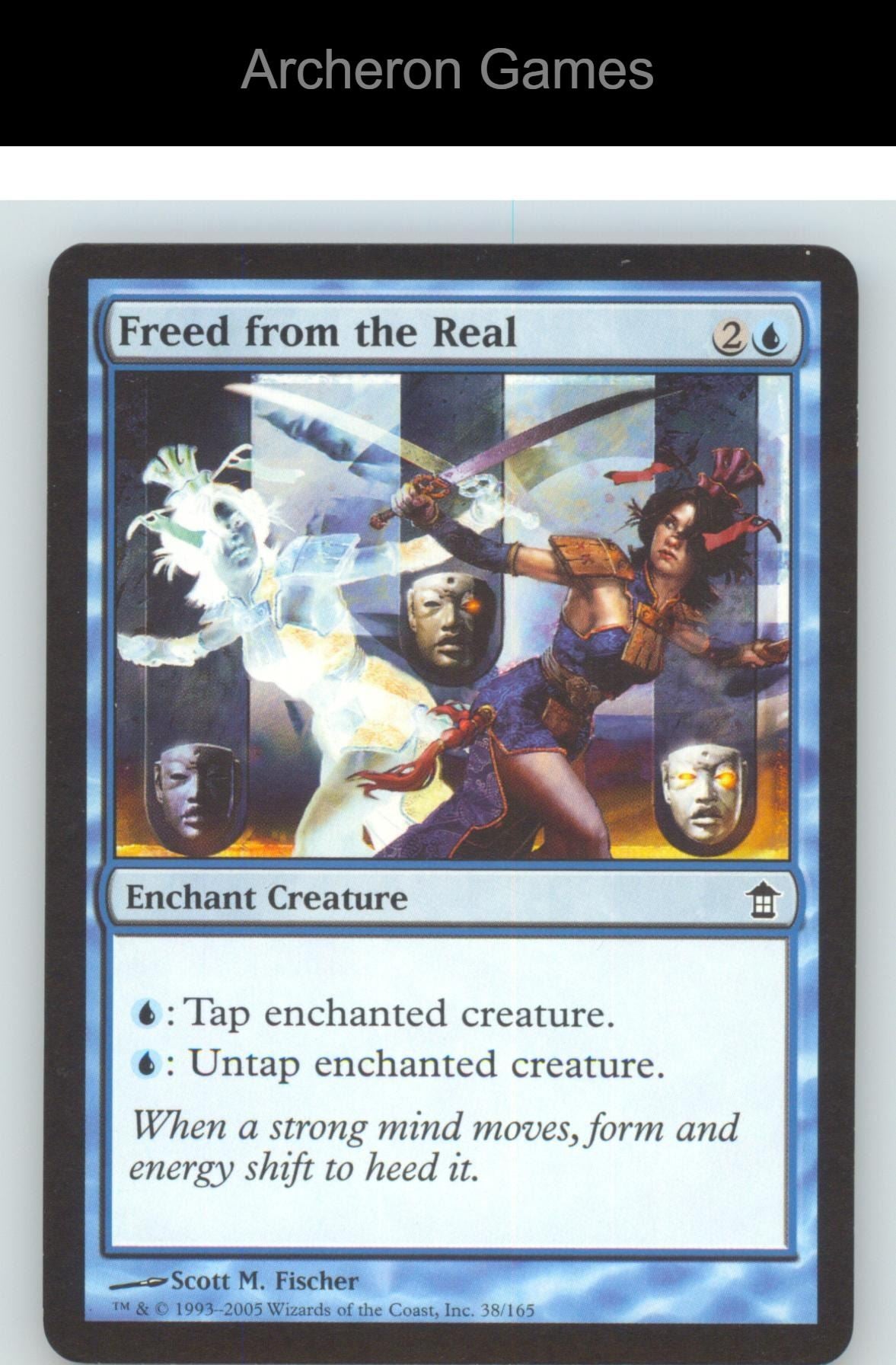 Freed from the Real PLST 38/165 C MTG Card NM/EX+