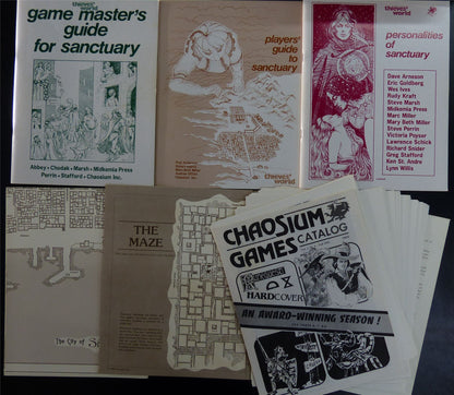 Thieves' World: Complete Sanctuary Adventure pack Roleplaying Game OOP - AD&D #225