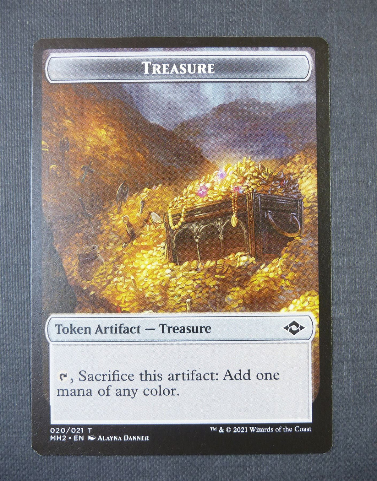 Treasure - Token - Mtg Card #4ZL