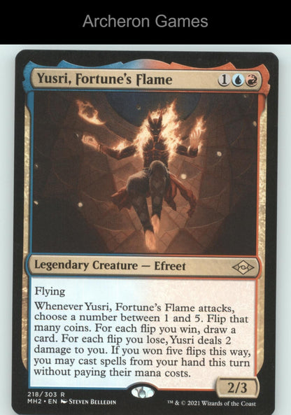 Yusri, Fortune's Flame 218 R MTG Card Modern Horizons 2