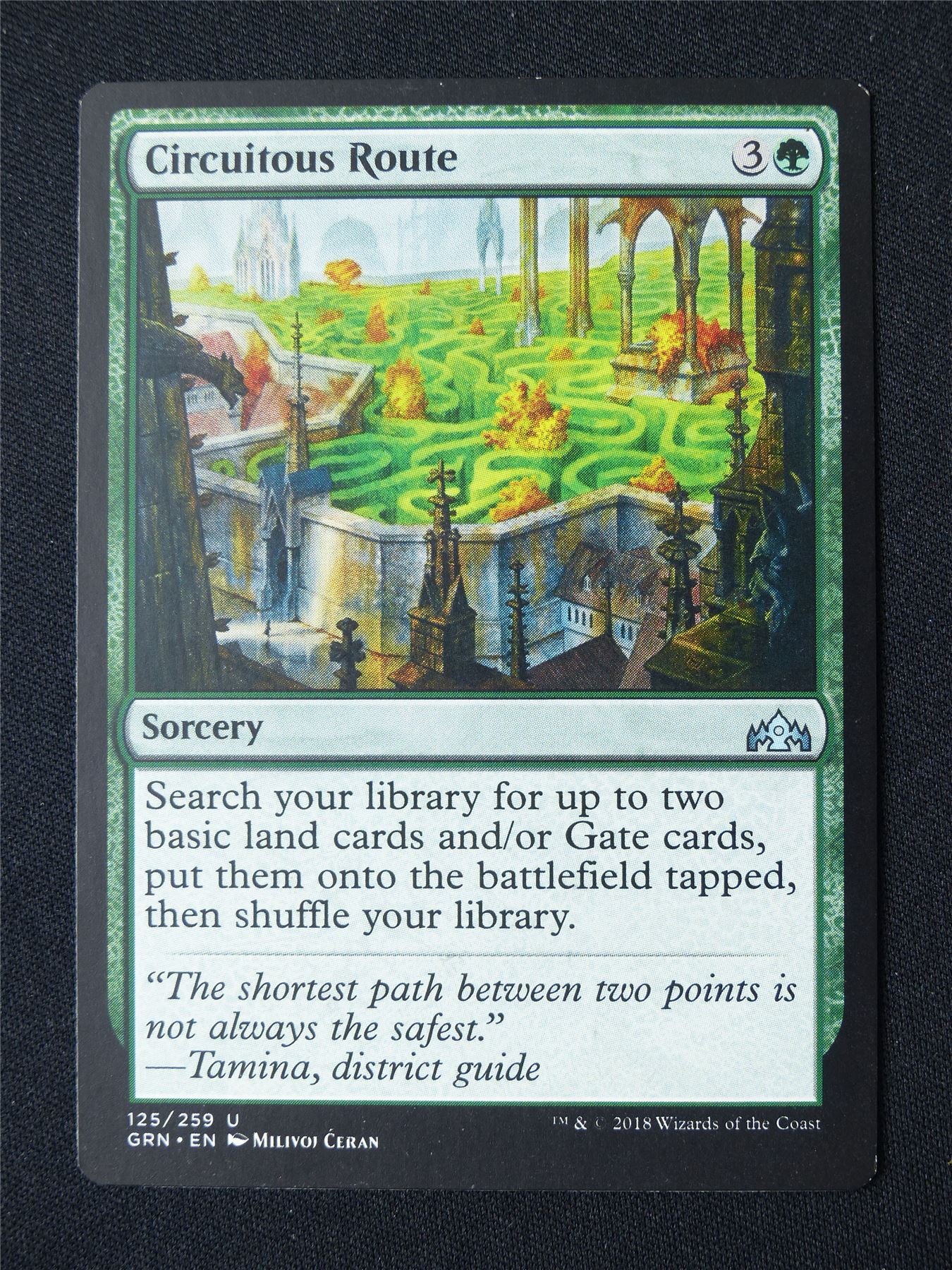 Circuitous Route - GRN - Mtg Card #94Z