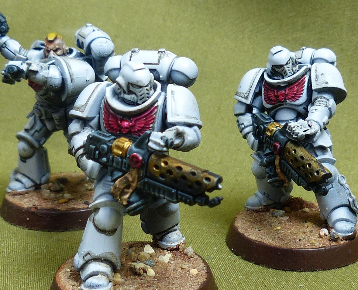 Infernus Squad set of 5 painted - White Scars - Warhammer 40K #4PU