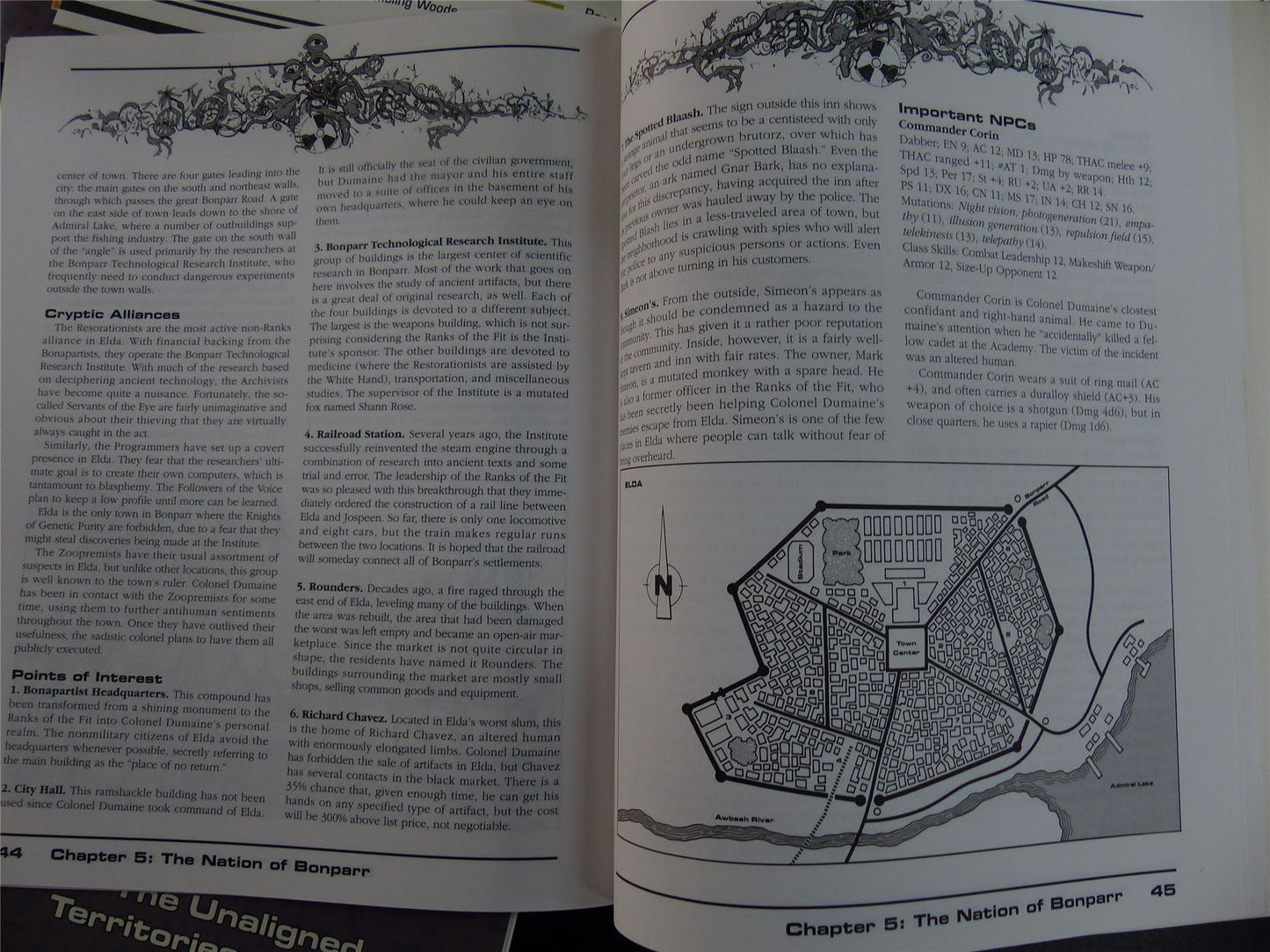 Gamma World: The Overlord of Bonparr GWA2 Accessory OOP - TSR Games #220