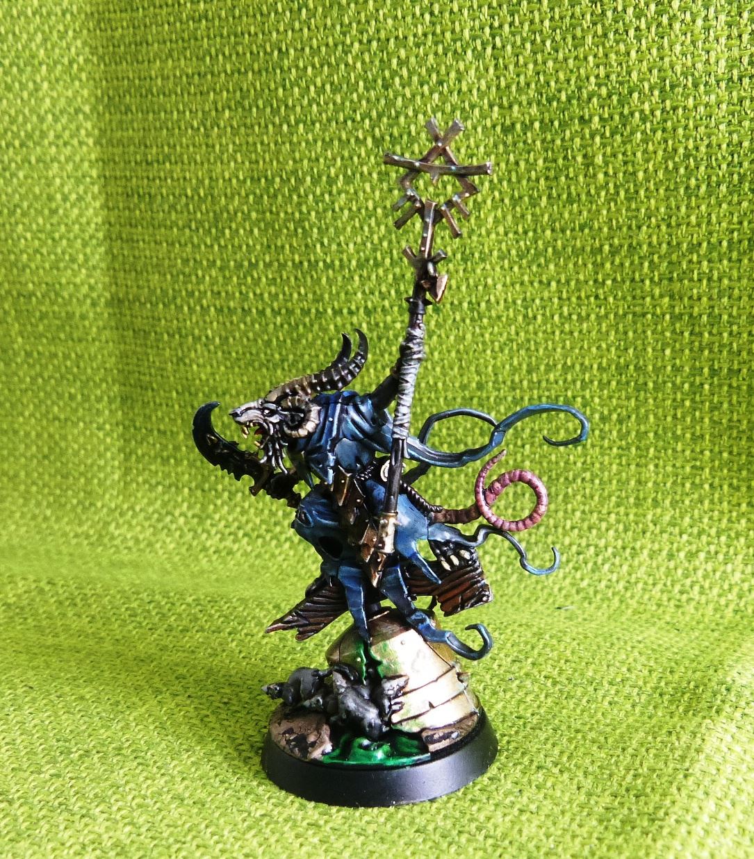 Skaven - Grey Seer - Painted - Warhammer AoS 40k #FE