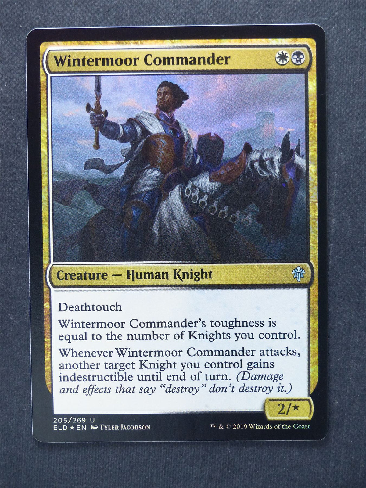 Wintermoor Commander Foil - Mtg Magic Cards #ST