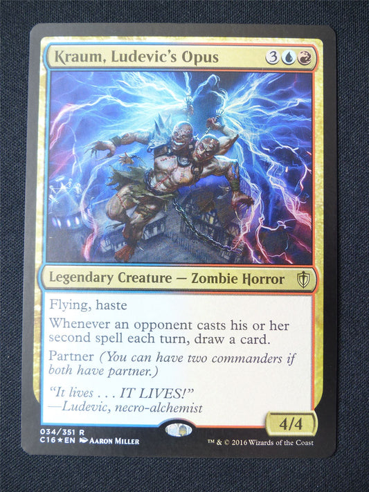 Kraunt Ludevic's Opus Foil - C16 - Mtg Card #10H