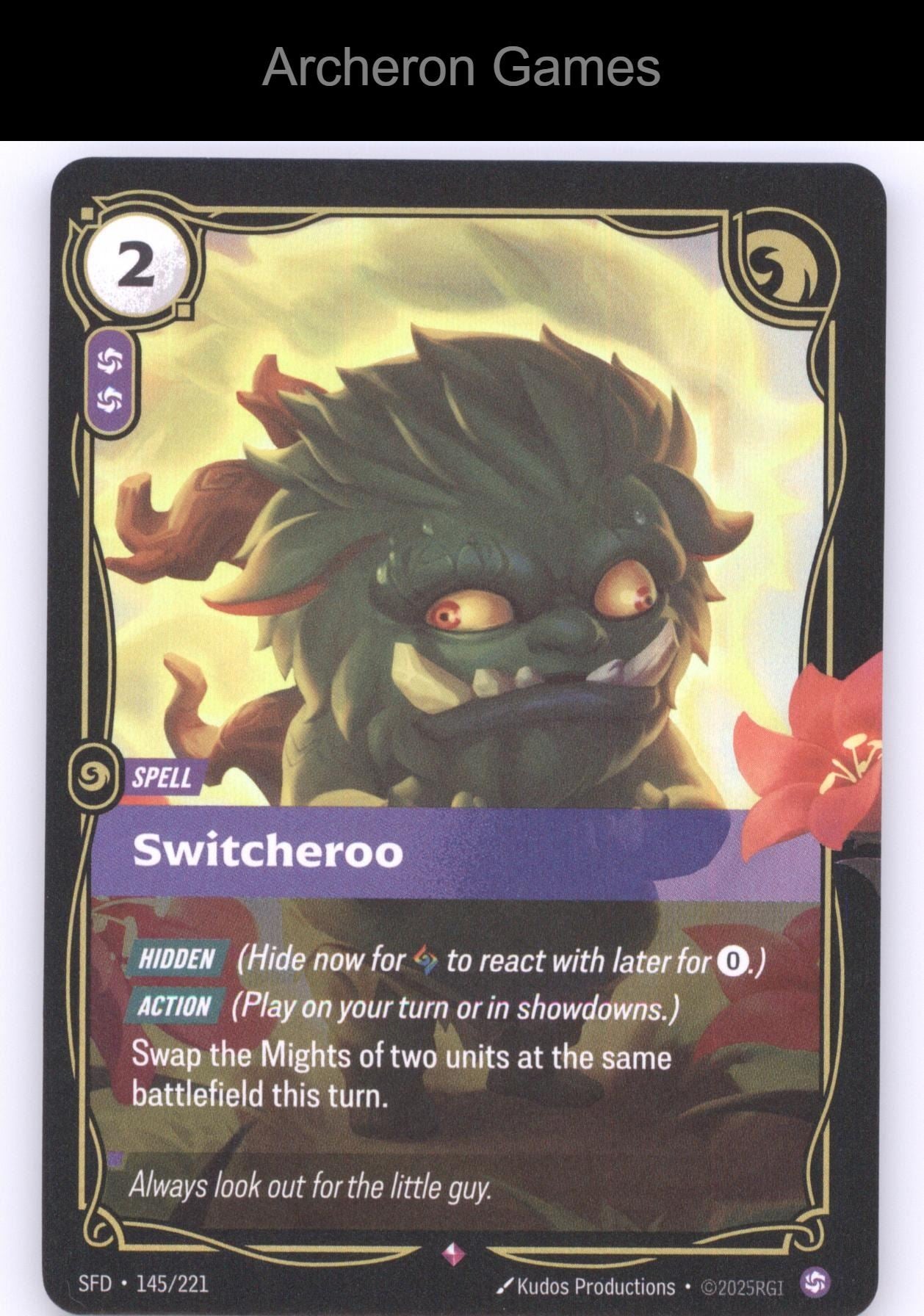 Switcheroo SFD 145/221 R  Card Spiritforged