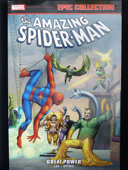 the Amazing Spider-Man: Great Power - Epic Collection Volume 1 - Marvel Graphic Softback #33W