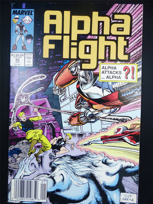 ALPHA Flight #66 - Marvel Comic #48K