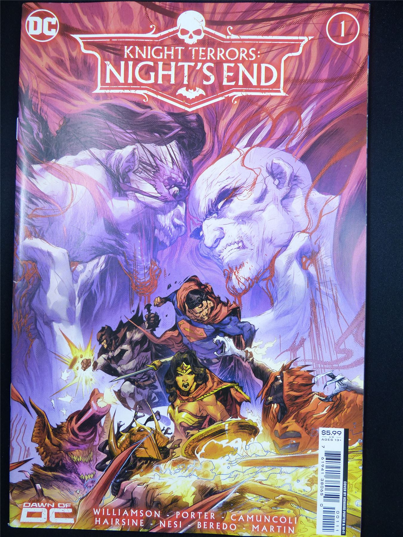 KNIGHT Terrors: Night's End #1 - DC Comic #3P1