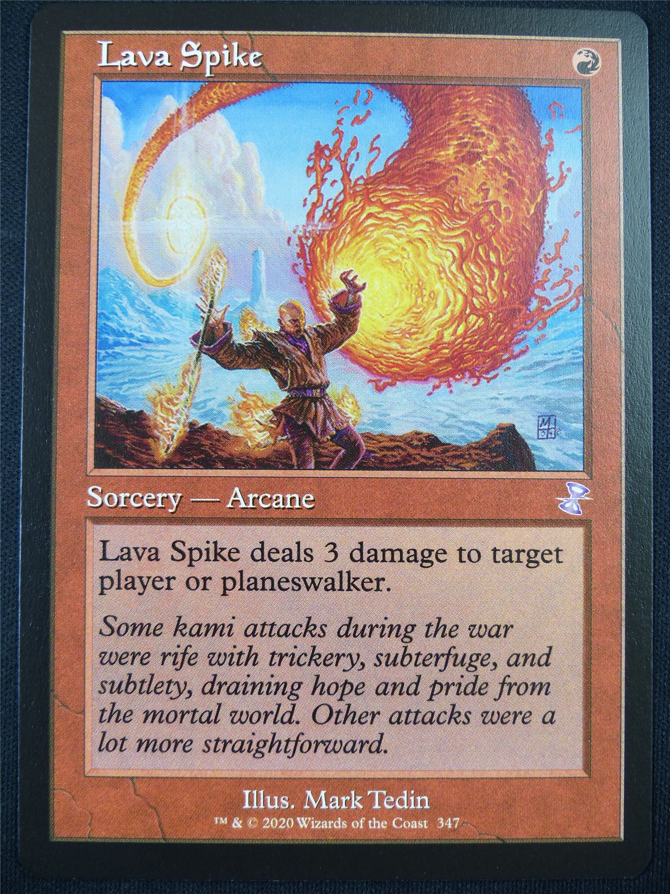 Lava Spike Time Shifted - TSR - Mtg Card #57E