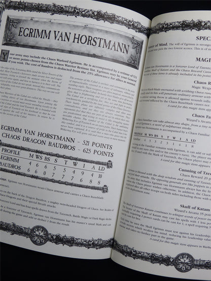 Warhammer: Champions of Chaos Softback 1998 - Warhammer Old World #1GX