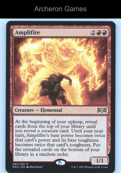 Amplifire 92 R MTG Card Ravnica Allegiance