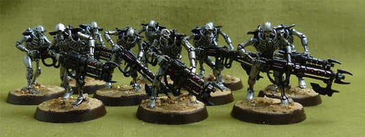 Necron Warriors painted - Necrons - Warhammer 40K #1B6