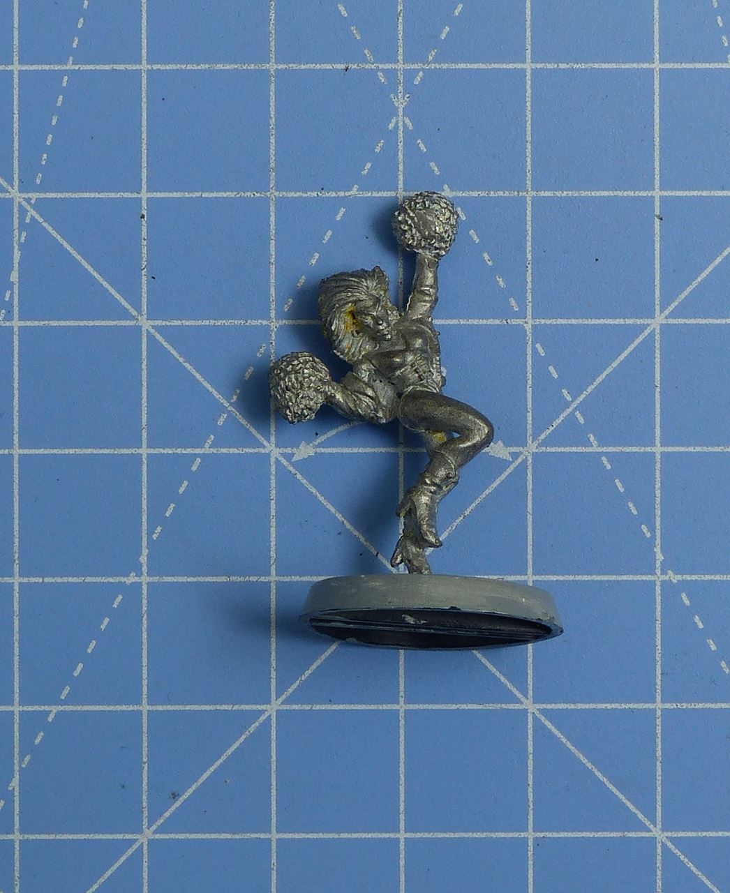 Elf Cheerleader Classic Metal - Warhammer Blood Bowl #Z4