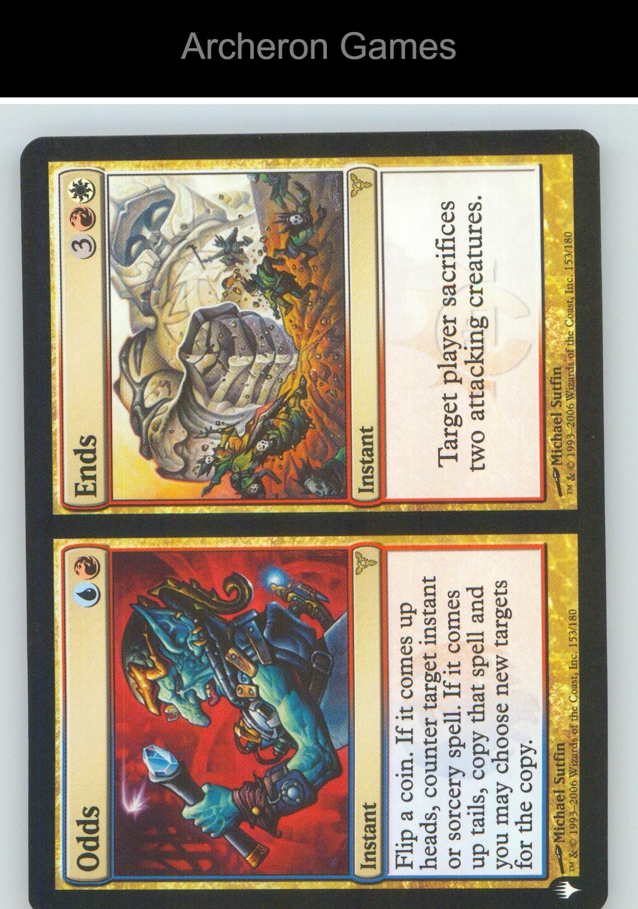 Odds // Ends PLST 153/180 R MTG Card NM/EX+