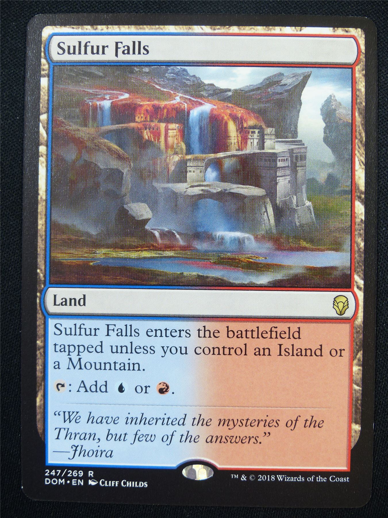 Sulfur Falls - DOM - Mtg Card #2F3