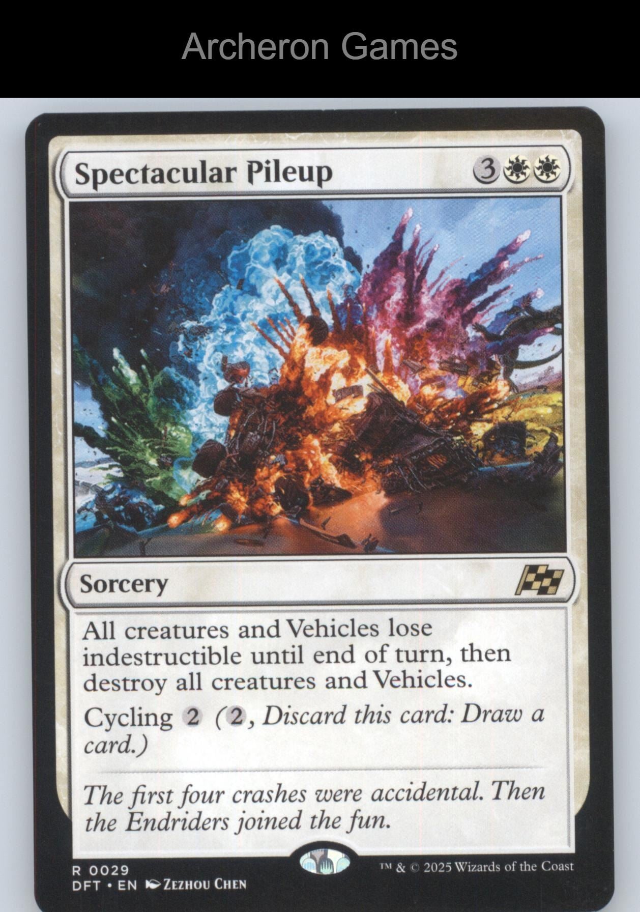Spectacular Pileup 29 R MTG Card Promo Pack: Aetherdrift