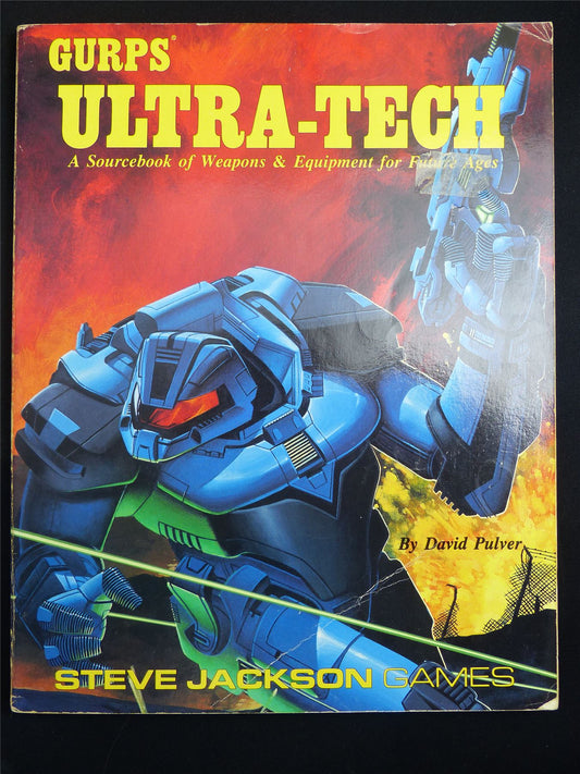 Ultra-Tech Sourcebook - Steve Jackson Games - GURPS Roleplay Book Softback #2P6