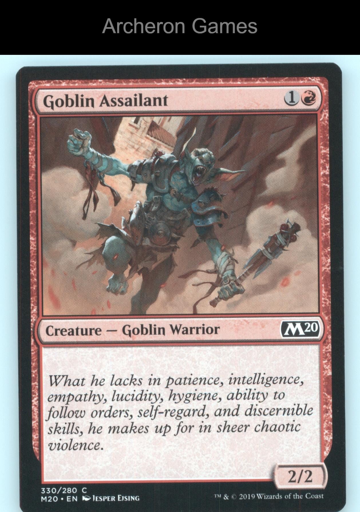 Goblin Assailant 330 C MTG Card Core Set 2020