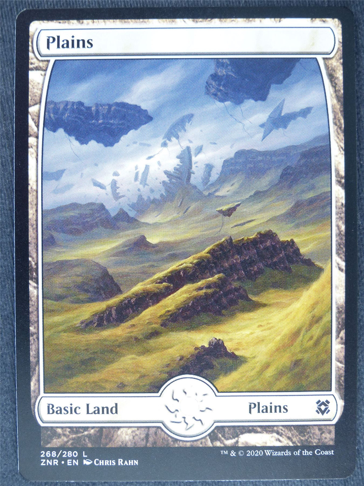 Plains 268/280 Full Art Mint - Mtg Magic Cards #2F