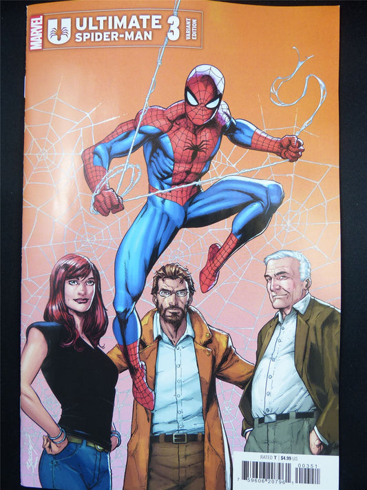 Ultimate SPIDER-MAN #3 Variant - May 2024 Marvel Comic #4HC