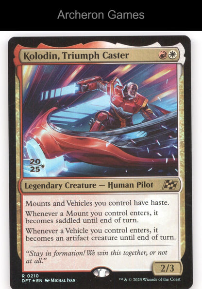 Kolodin, Triumph Caster 210 R MTG Card Aetherdrift