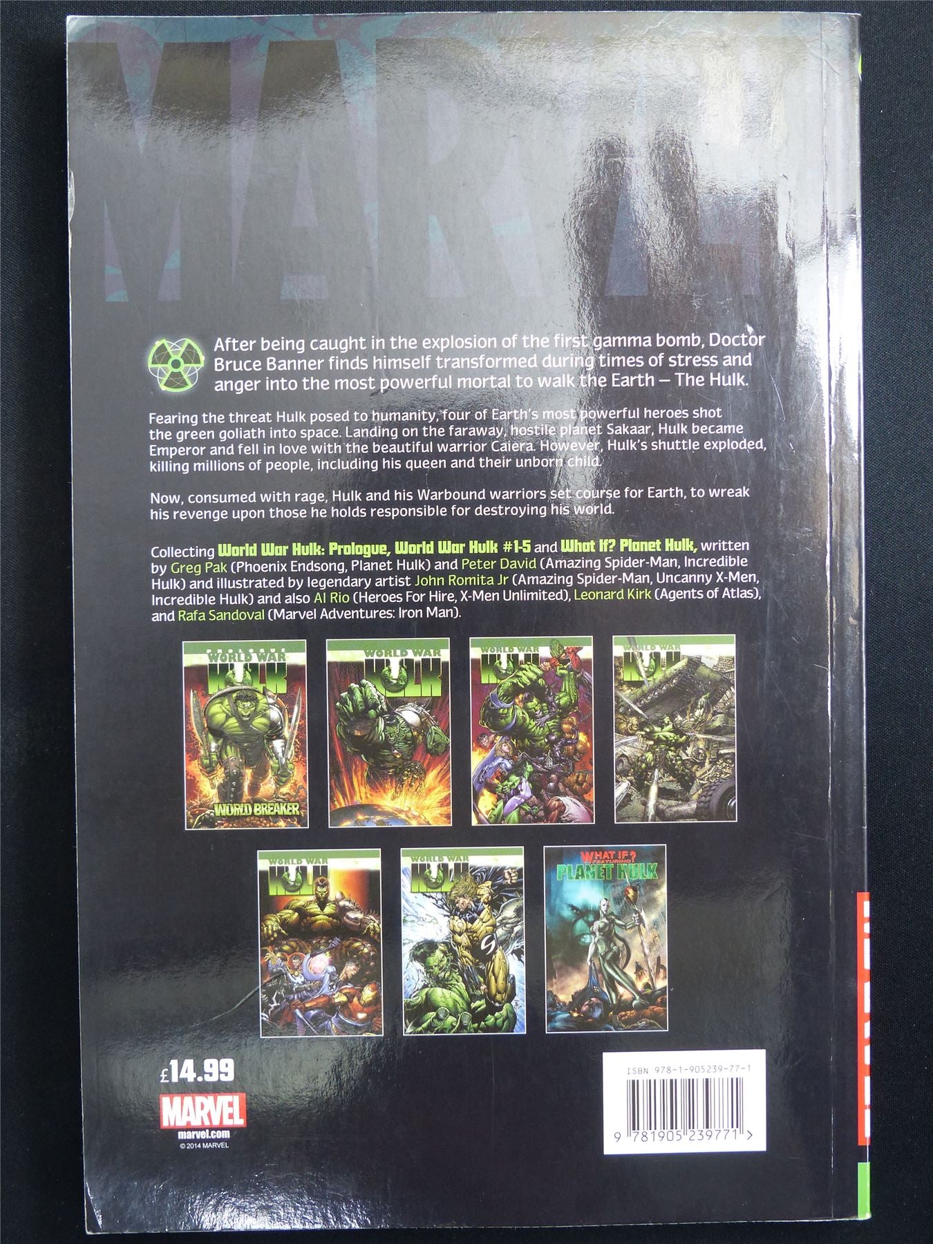 World War Hulk - Marvel Graphic Softback #2VT