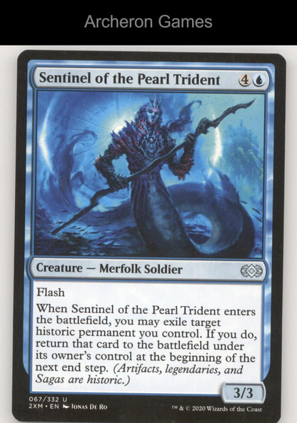Sentinel of the Pearl Trident 67 UC MTG Card Double Masters