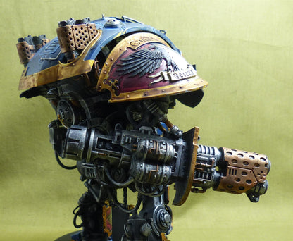 Imperial Knight with Forgeworld Shoulder Pads painted - Warhammer 40K #ZA