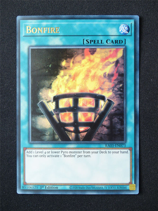Bonfire RA03 Ultra Rare - 1st ed Yugioh Card #9M9
