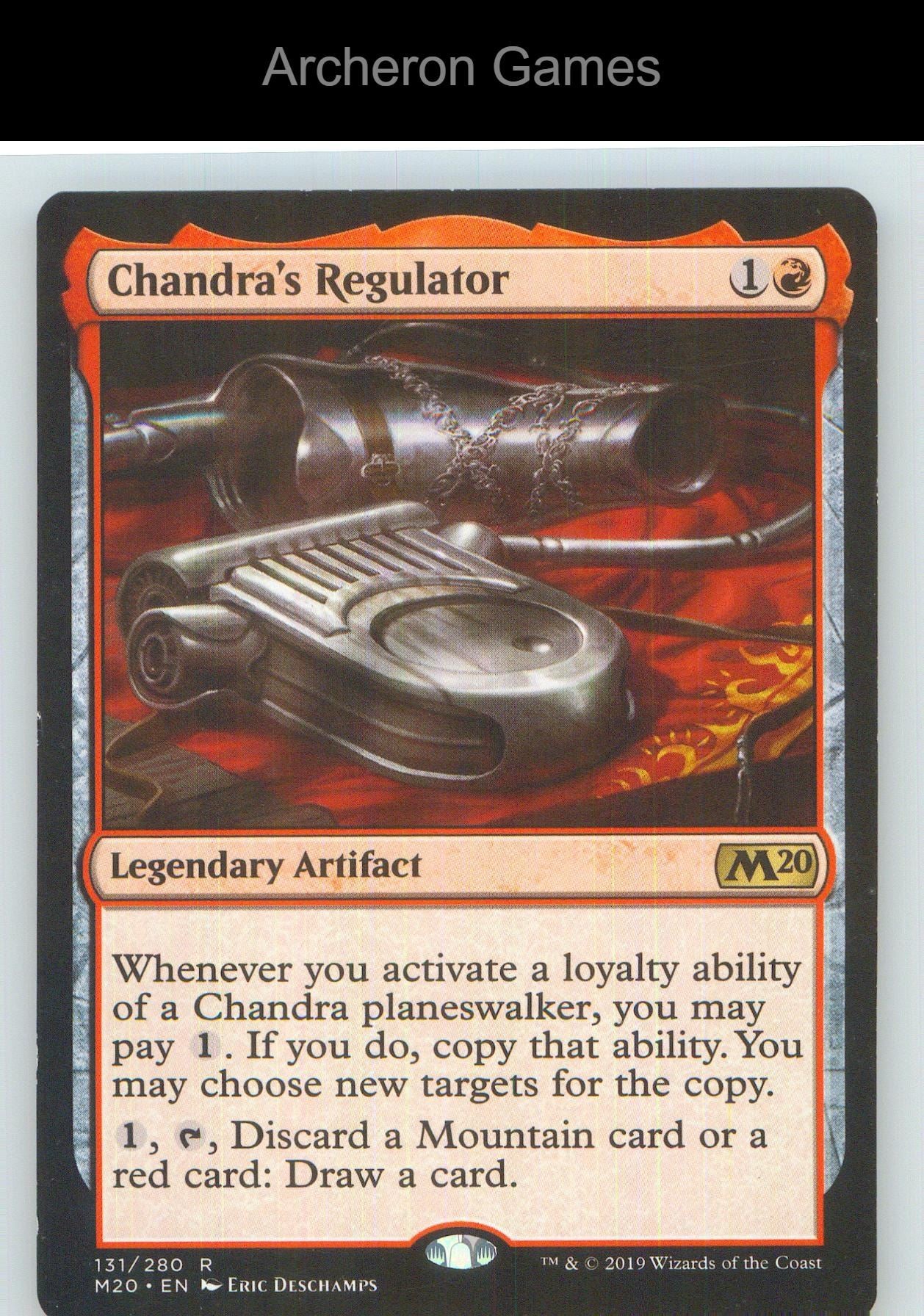 Chandra's Regulator M20 131 R MTG Card NM/EX+