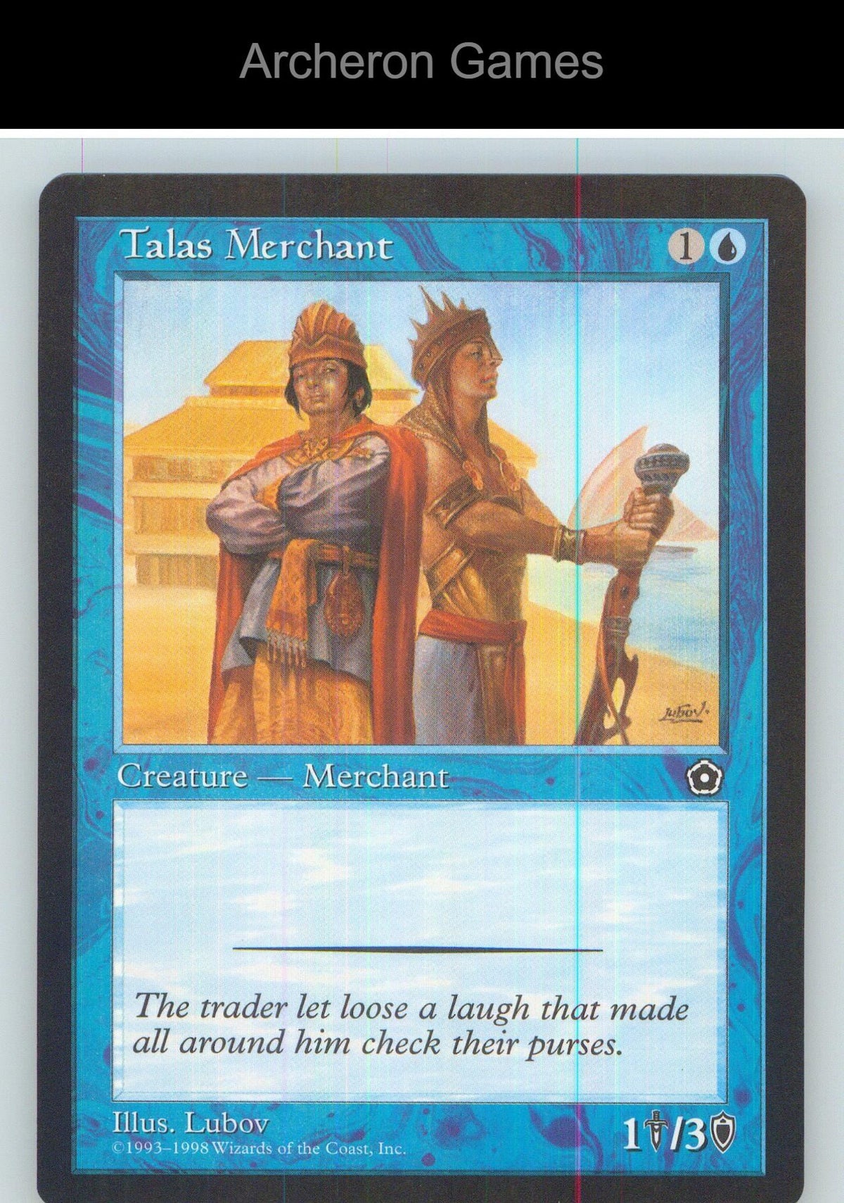 Talas Merchant P02 C MTG Card NM/EX+
