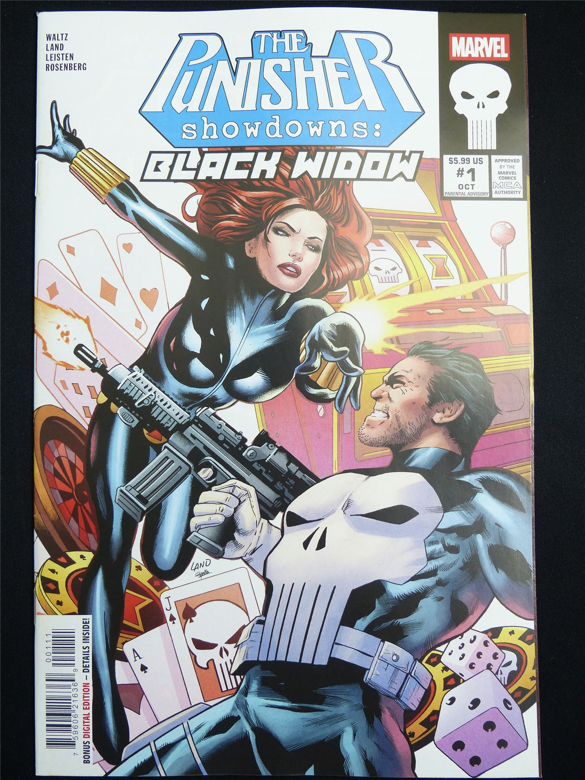 The PUNISHER Showdowns: Black Widow #1 Cvr A - Dec 2026 Marvel Comic #4YV