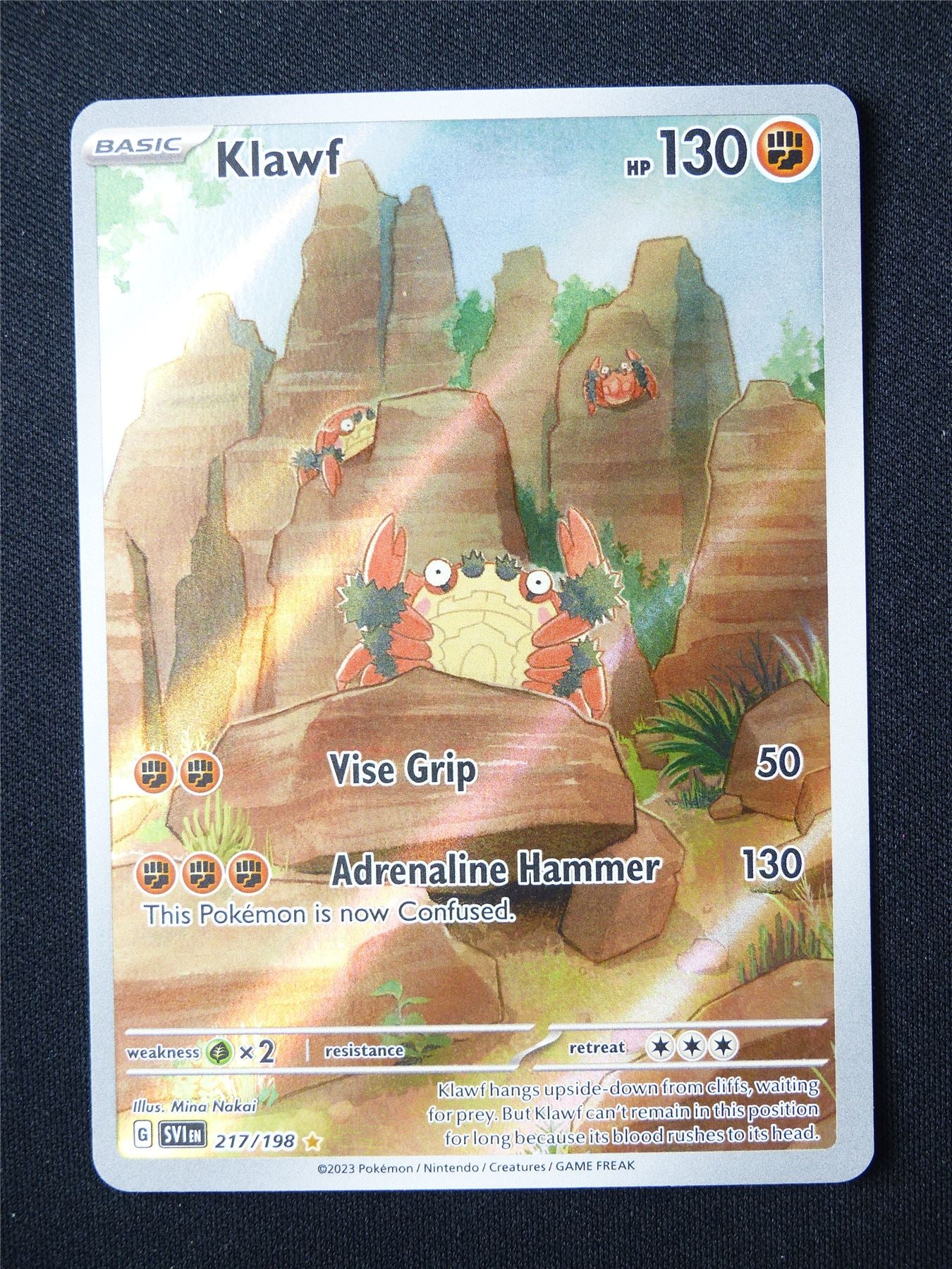 Klawf 217/198 Holo - Pokemon Card #5WH