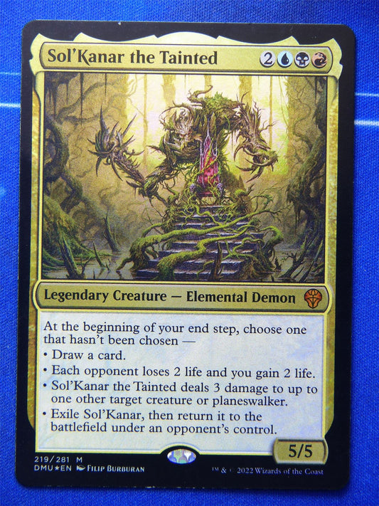 Sol'Kanar the Tainted - Mtg Card #57D