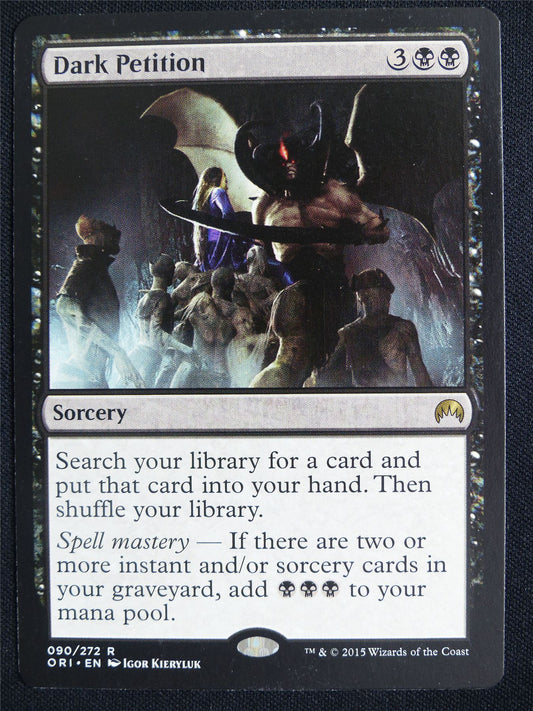 Dark Petition - ORI - Mtg Card #3DO