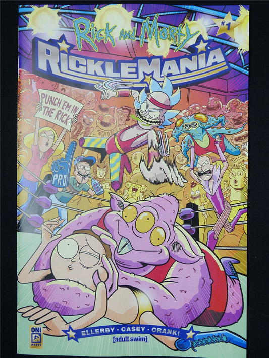 RICK and Morty: Ricklemania #1 - B&B Feb 2025 Oni Press Comic #9KI