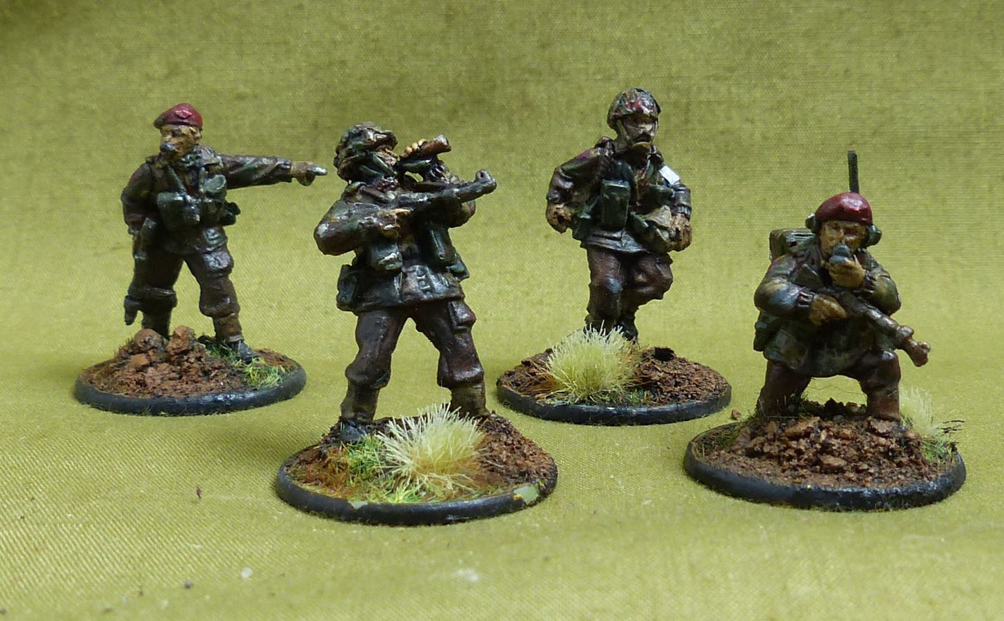 Metal British Airborne HQ painted - Bolt Action #59Z