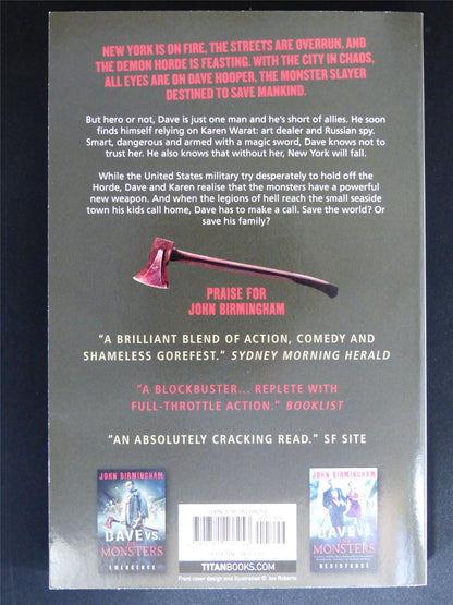 Dave vs The Monsters: Ascendance - Titan Novel Softback #O2