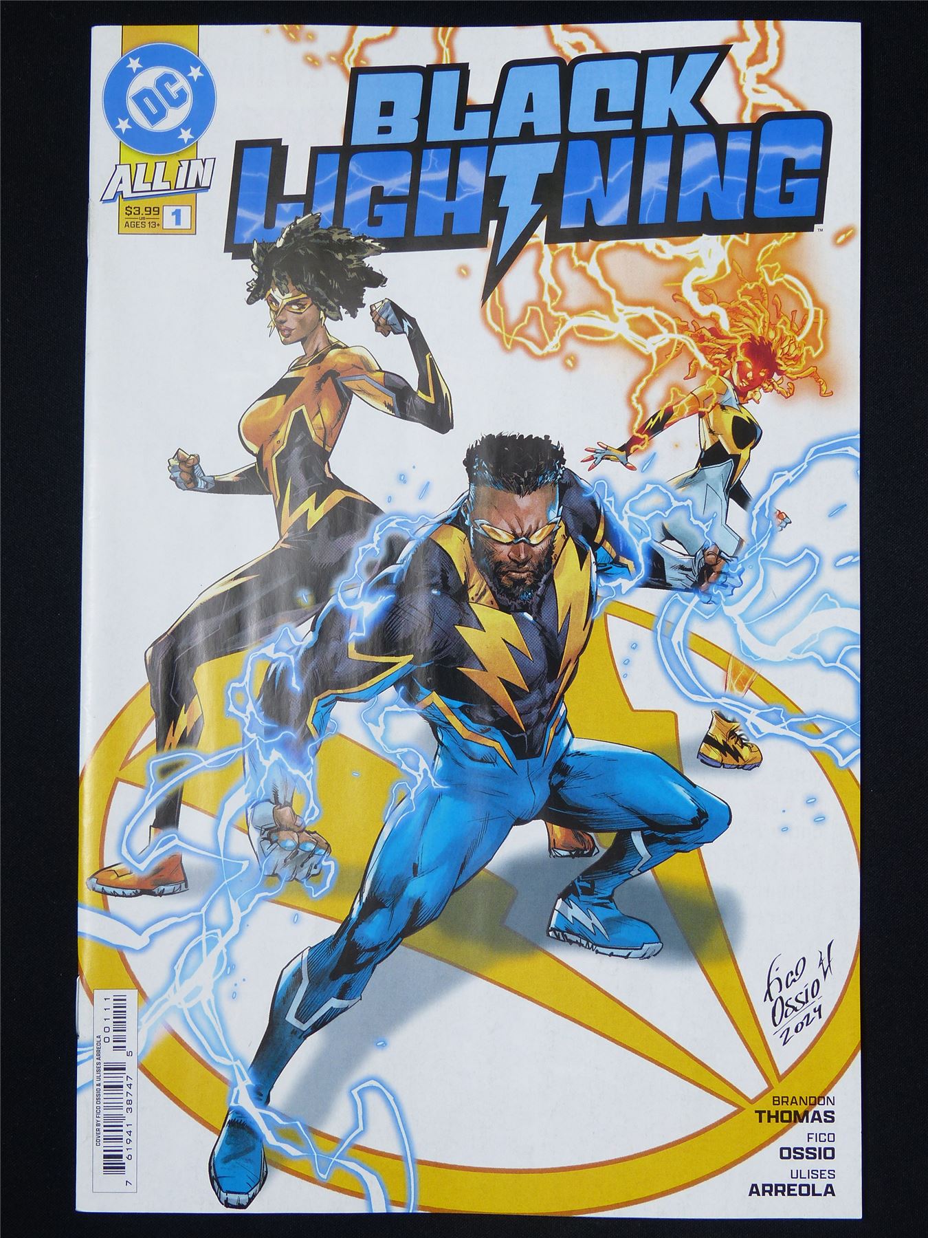 BLACK Lightning #1 All-In - DC Comic #44C