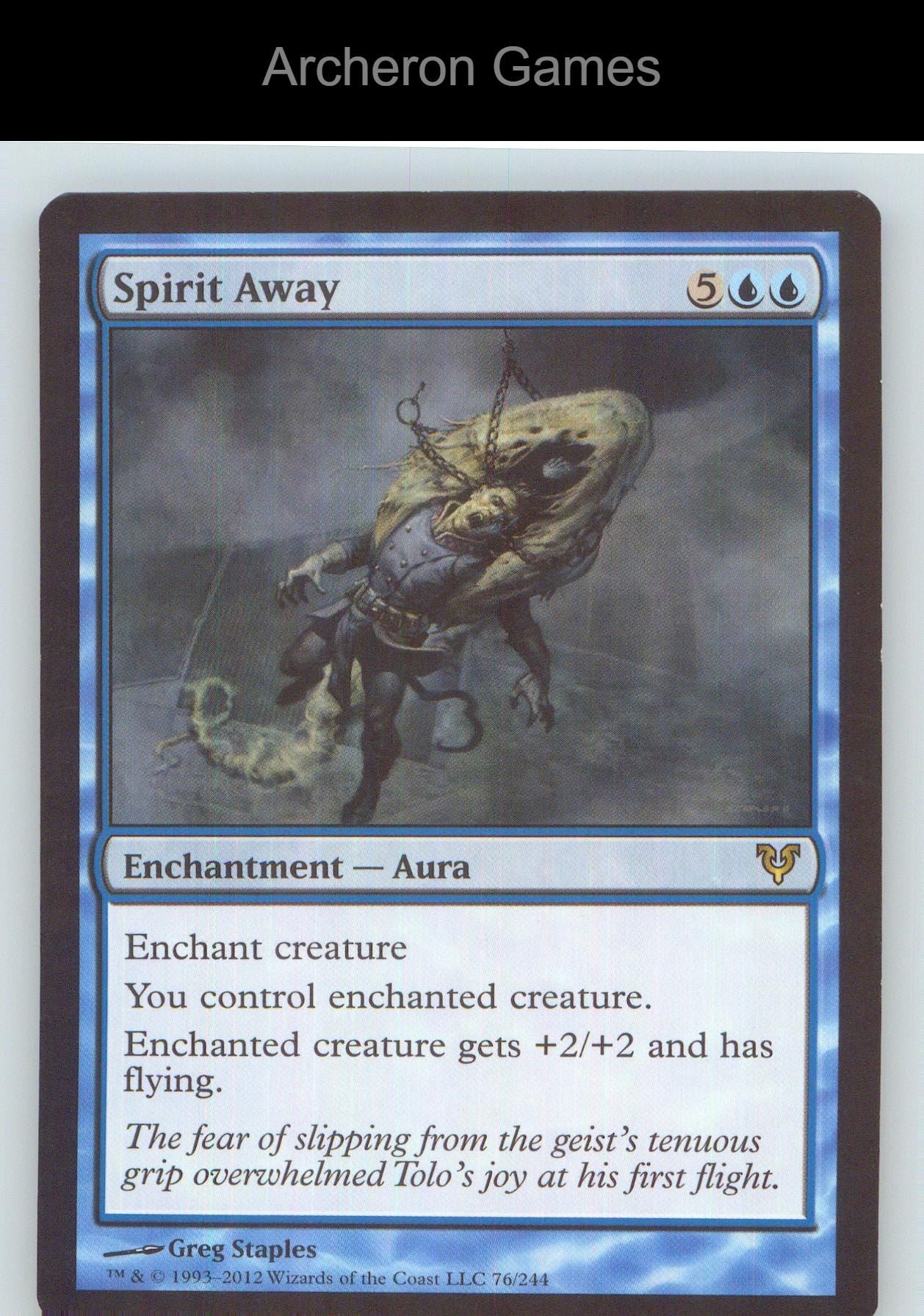Spirit Away AVR 76 R MTG Card NM/EX+
