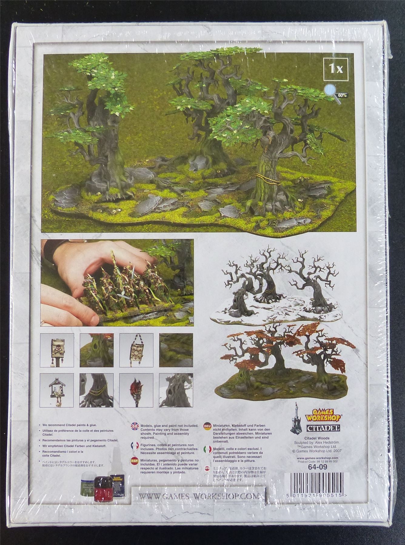Woods / Trees Kit OOP Classic - Scenery Terrain - Warhammer #272