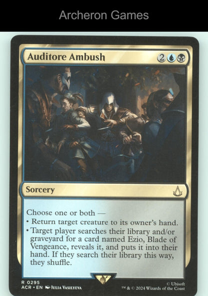 Auditore Ambush 295 R MTG Card Universes Beyond: Assassin's Creed