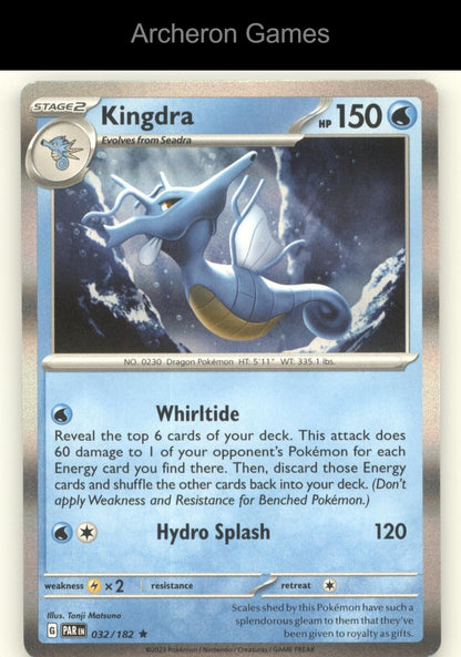 Pokemon Card Kingdra (Holo) 032/182 R