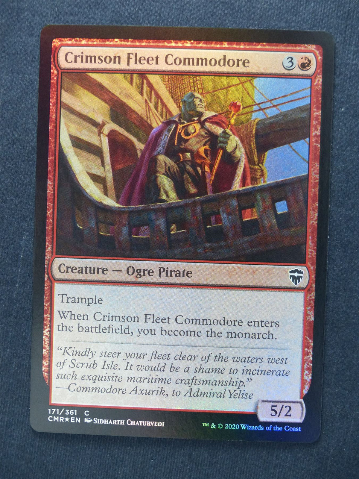 Crimson Fleet Commodore - Foil
