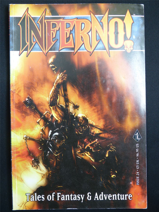 Inferno! Tales of Fantasy and Adventure #24 - Vintage Games Workshop Black Library Publications