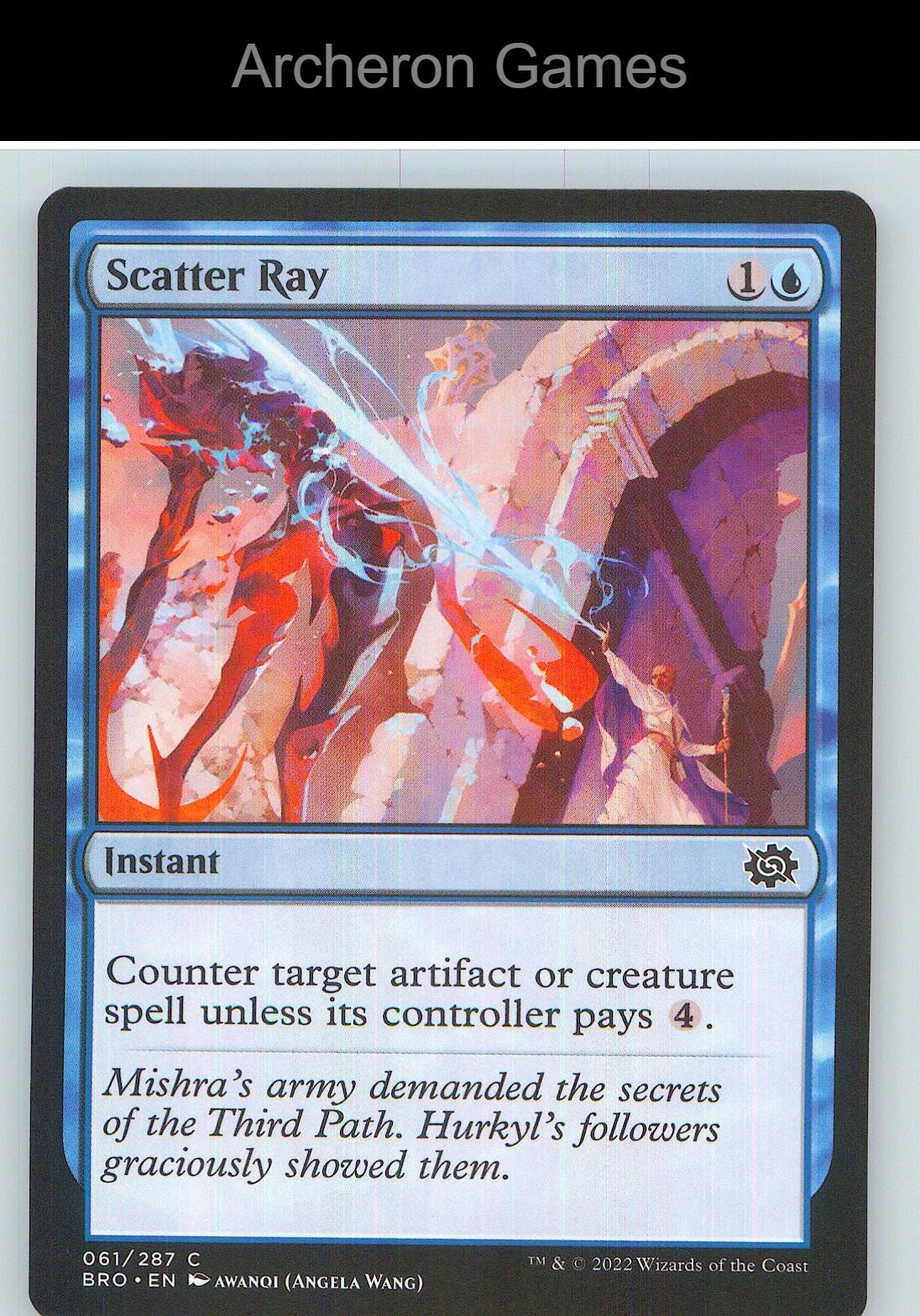 Scatter Ray BRO 61 C MTG Card NM/EX+