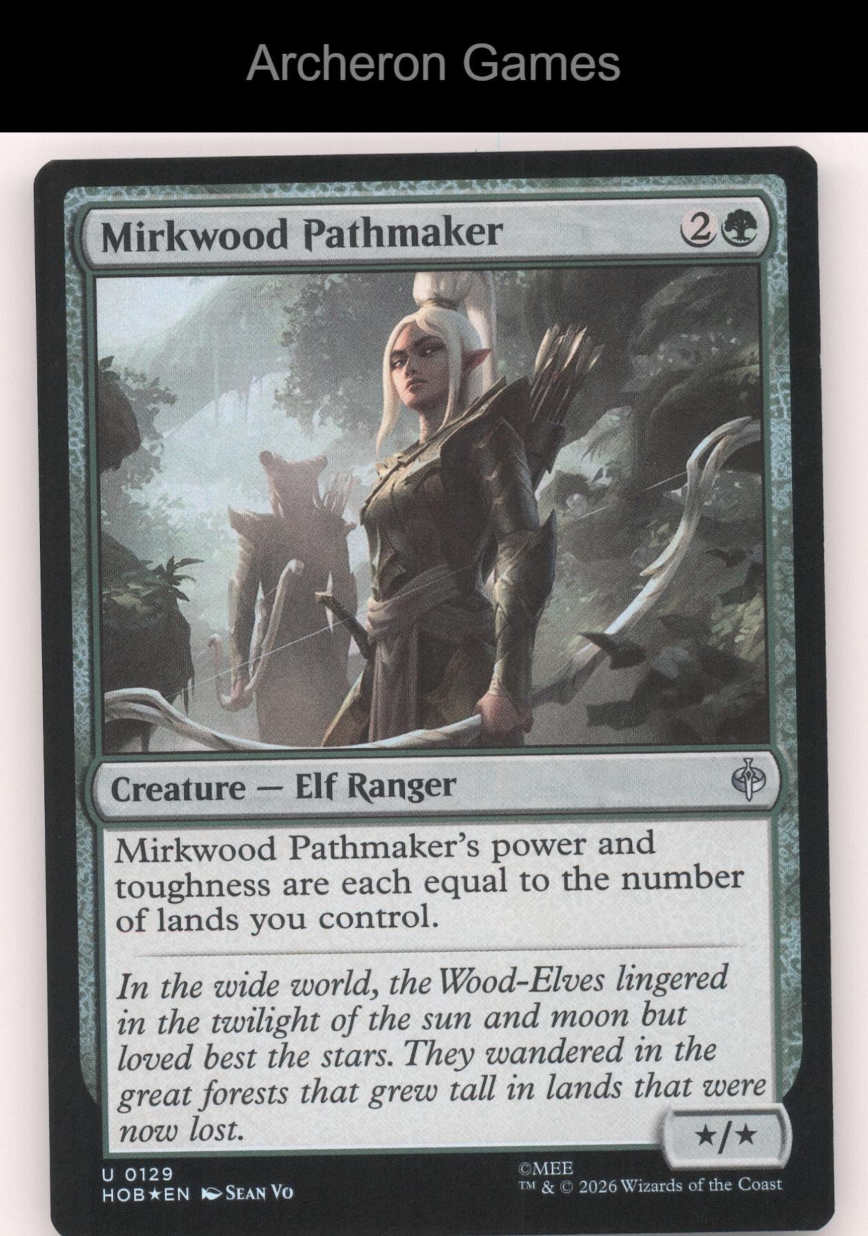 Mirkwood Pathmaker HOB 129 UC MTG Card The Hobbit